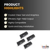Compatible Brother TN460 Black Toner Cartridge High Yield (4 pack )