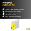Brother LC51 Compatible Ink Cartridge Yellow ( 1 Pack ) Standard Yield