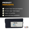 HP 962XL Compatibl Ink Cartridge Cyan ( 1 Pack ) High Yield