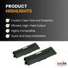 Compatible Brother TN360 Black Toner Cartridge (2 Pack)