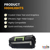 Compatible Lexmark  66S1H00 Black Toner Cartridge 1 Pack