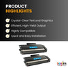Compatible Brother TN450 Black Toner Cartridge High Yield (2 Pack)