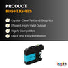 Brother LC203 Compatible Ink Cartridge Cyan ( 1 Pack ) High Yield