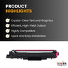 Brother TN223 Compatible Magenta Toner Cartridge - With Chip