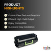 Compatible Lexmark  52D1H00 Black Toner 1 Pack