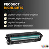 Compatible HP 508X CF360X Black Toner Cartridge High Yield