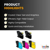 Brother LC65 Compatible Ink Cartridge ( 5 Pack ) BK/C/M/Y High Yield