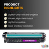 Compatible HP 212X W2123X Magenta Toner Cartridge High Yield