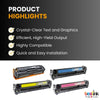 Compatible  HP 128A Toner Cartridge Combo BK/C/M/Y K (4 Pack)