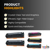 Compatible HP 201A Toner Cartridge Combo 2BK/C/M/Y (5 pack)