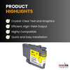 Brother LC406XL Compatible Ink Cartridge Yellow ( 1 Pack ) High Yield