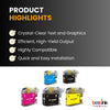 Brother LC103 Compatible Ink Cartridge ( 5 Pack ) BK/C/M/Y High Yield