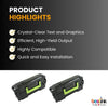 Compatible Lexmark  58D1U00 Black Ultra High Yield Capacity 2 Pack