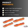 Compatible HP 130A Toner Cartridge Combo BK/C/M/Y (4 Pack)