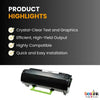 Compatible Lexmark  60F1H00 Black Toner Cartridge 1 Pack