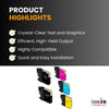Brother LC61 Compatible Ink Cartridge BK/C/M/Y ( 5 Pack ) Standard Yield