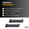 Brother TN630 Compatible Black Toner Cartridge Standard Yield (2 Pack)