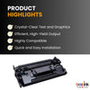 Compatible HP 87A CF287A Black Toner Cartridge (1 Pack)