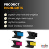 Brother LC75 Compatible Ink Cartridge BK/C/M/Y ( 4 Pack ) High Yield