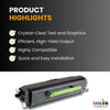 Compatible Lexmark E250A21A/E250A11A  Black Toner Cartridge- 1 Pack