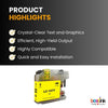 Brother LC103 Compatible Ink Cartridge ( 1 Pack ) Yellow High Yield