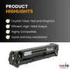 Compatible  HP 131A CF210A Black Toner Cartridge