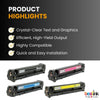 Compatible HP 131X Toner Cartridge Combo BK/C/M/Y (4 Pack)