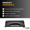 CANON 052H Compatible Toner Cartridge Black (1 Pack ) High Yield