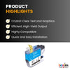 Brother LC3017 Compatibel Ink Cartridge Cyan ( 1 Pack ) High Yield