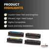 Canon 131 Compatible Toner Cartridge BK/C/M/Y ( 4 Pack ) Standard Yield