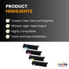 Compatible Brother TN431 Toner Cartridge Combo BK/C/M/Y (4 Pack)