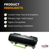 Compatible Lexmark  60F1X00 Black Toner Cartridge 1 Pack