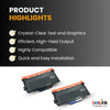 Brother TN850 Compatible Black Toner Cartridge ( 2 Pack ) High Yield