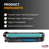 Compatible HP 212A W2121A Cyan Toner Cartridge Standard Yield