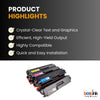 Compatible Brother TN436 Toner Cartridge Combo BK/C/M/Y Extra High Yield (4 Pack)