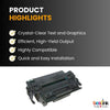Compatible HP 11X Q6511X Black Toner Cartridge High Yield ( 2 Pack)