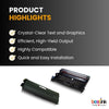 Compatible Brother TN360 DR360 Black Toner Cartridge and Drum Combo(1 DRUM & 1 TONER)