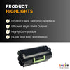 Compatible Lexmark  52D1000 Black Toner 1 Pack