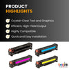 Compatible HP 312X-312A Toner Cartridge Combo BK/C/M/Y (4 Pack)