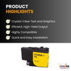 Brother LC3039 Compatible Ink Cartridge Yellow ( 1 Pack ) Ultra High Yield