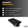 Compatible HP 37A CF237A Black Toner Cartridge (4 Pack)