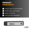 HP 981X Compatible Ink Cartridge Black ( 1 Pack ) High Yield