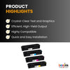 CANON 054H Compatible Toner Cartridge BK/C/M/Y ( 4 Pack ) High Yield