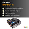 Compatible Brother TN436 Toner Cartridge Combo 2BK/C/M/Y Extra High Yield (5 Pack)