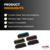 Canon 118 Compatible Toner Cartridge BK/C/M/Y ( 5 Pack ) Standard Yield