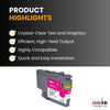 Brother LC404 Compatible Ink Cartridge Magenta ( 1 Pack ) Standard Yield