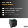 Compatible LexmarkC540H1KG Black Toner Cartridge 1 Pack