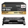 Compatible HP 58X CF258X Black Toner Cartridge High Yield - With Chip (1 Pack)