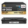 Compatible HP 202A CF501A Cyan Toner Cartridge
