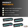 Compatible HP 508A Toner Cartridge Combo BK/C/M/Y (4 Pack)
